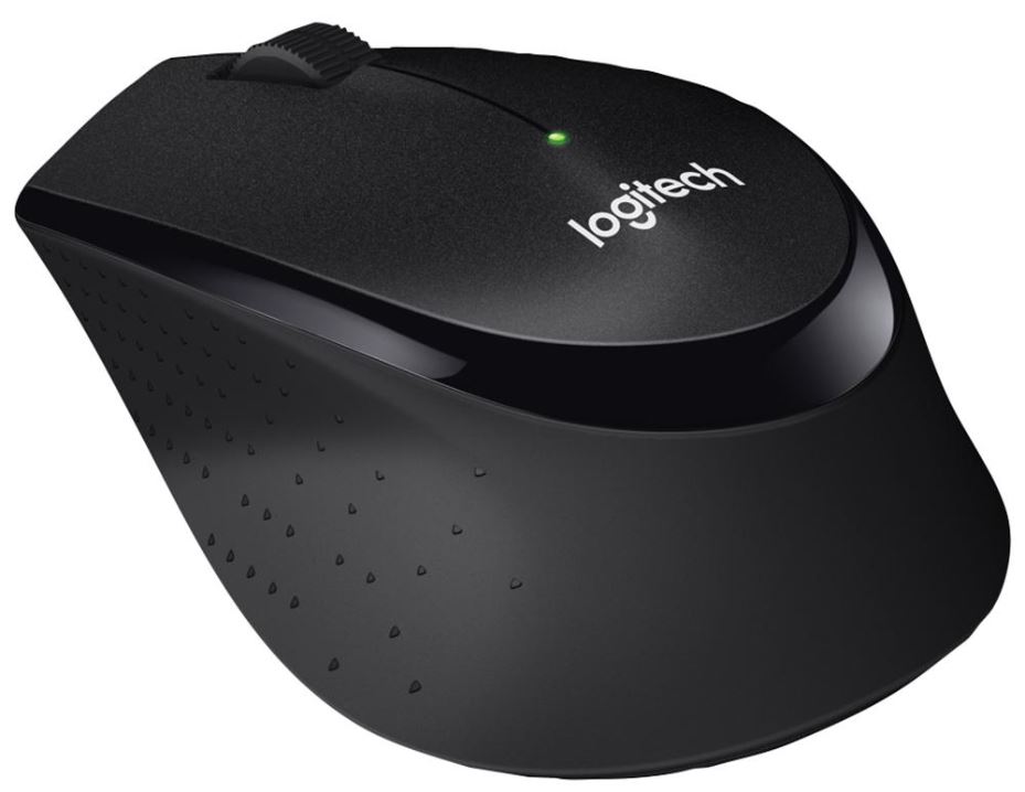 LOGITECH - Tetikus Optik Wayarles B330, Hitam