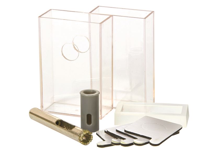 Vitrex Perceuse Diamant Autocollante pour Carrelage, Kit 6mm