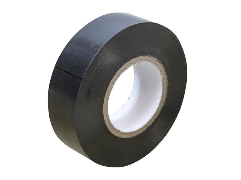 Faithfull PVC Elektrische Tape, Zwart, 19mm x 20m
