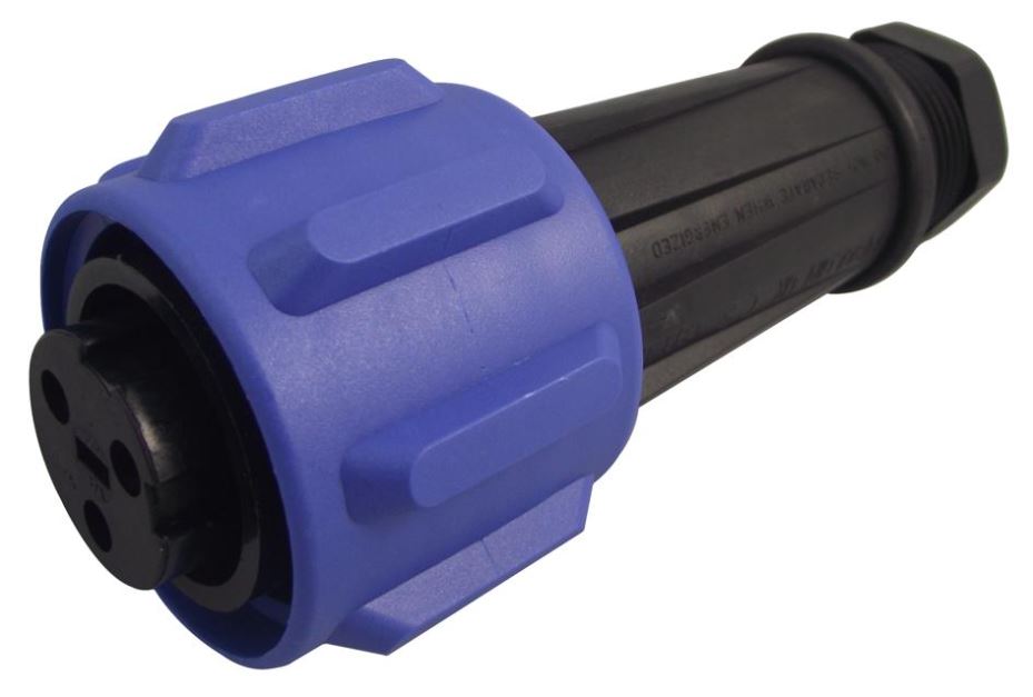 Connecteur mâle BULGIN Buccaneer 900, 3 voies, Nylon