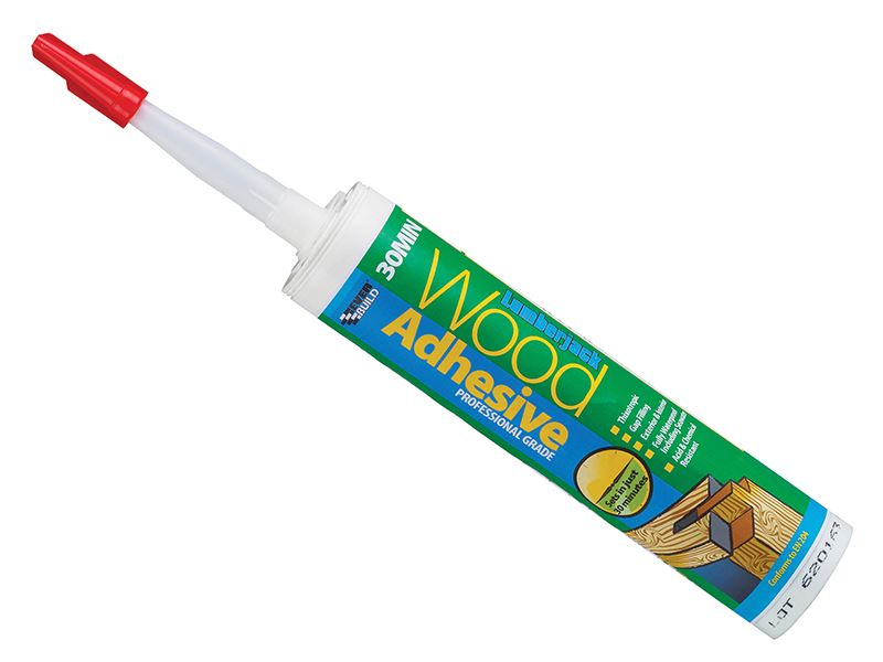 Everbuild Sika Lumberjack 30min Polyurethan-Holzleim Gel 310ml