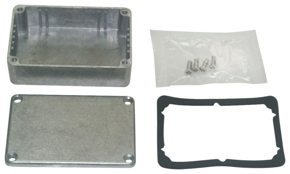 MULTICOMP PRO - Kotak Aluminium Pencetak Mati IP66, 25.5x54.9x79.9mm