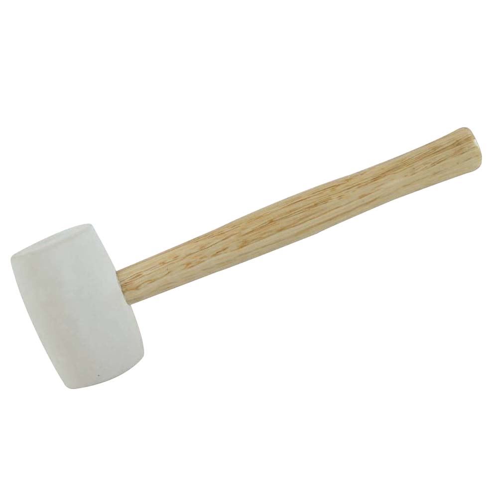 Silverline Gummihammer weiß, 32oz (907g)