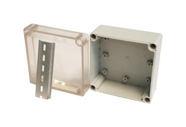 MULTICOMP PRO Scatola di Giunzione Trasparente, ABS, 125 x 125 x 100mm