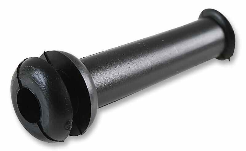 Pro Power 블랙 PVC 케이블 그로밋 슬리브 6.1mm 케이블 직경, 50개 세트