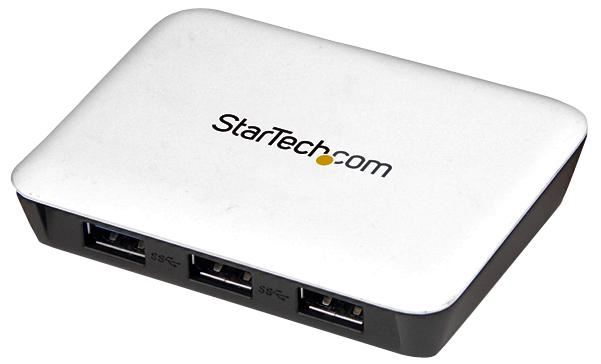 STARTECH Adaptador USB 3.0 a Ethernet Gigabit con Hub de 3 Puertos