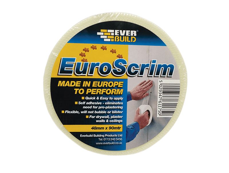 Everbuild Sika - Ruban EuroScrim adhésif 100mm x 90m