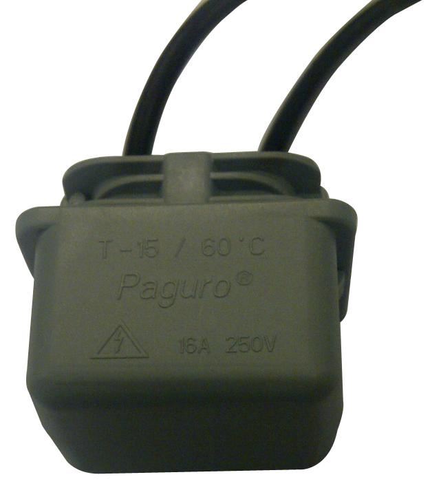 PAGURO Jonction de câble en ligne gélifiée, gris, 2.5mm², 3 pôles