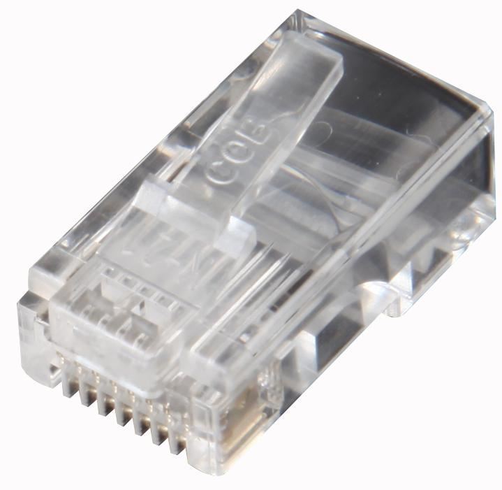 Connecteur RJ45 COB 8P8C non blindé Cat5, paquet de 10