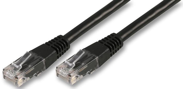 PRO SIGNAL - Kabel LAN Ethernet Cat6 RJ45, 40m Hitam