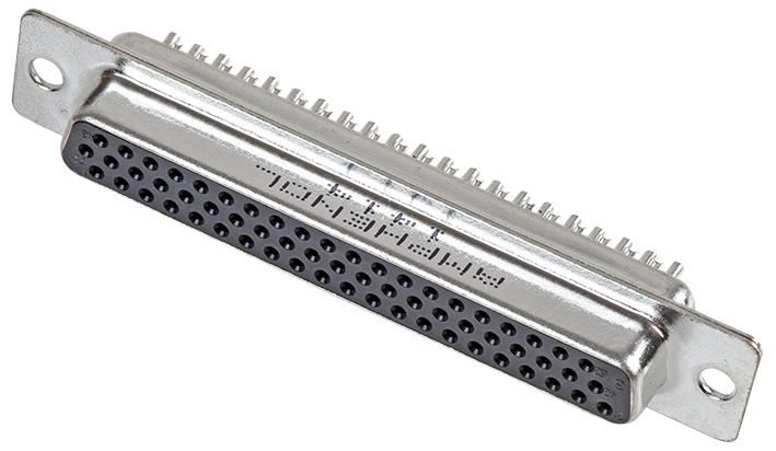 Amphenol - Υψηλής Πυκνότητας Υποδοχή D-Sub 62-Pin, Solder Cup