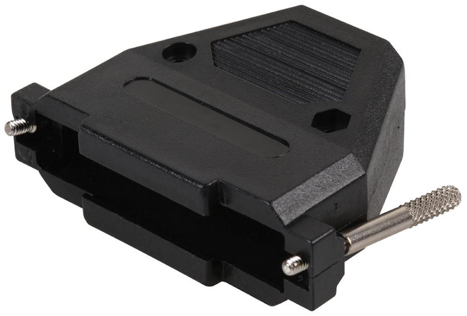PRO SIGNAL Coque arrière D-sub verticale 37 broches, Corps en polycarbonate