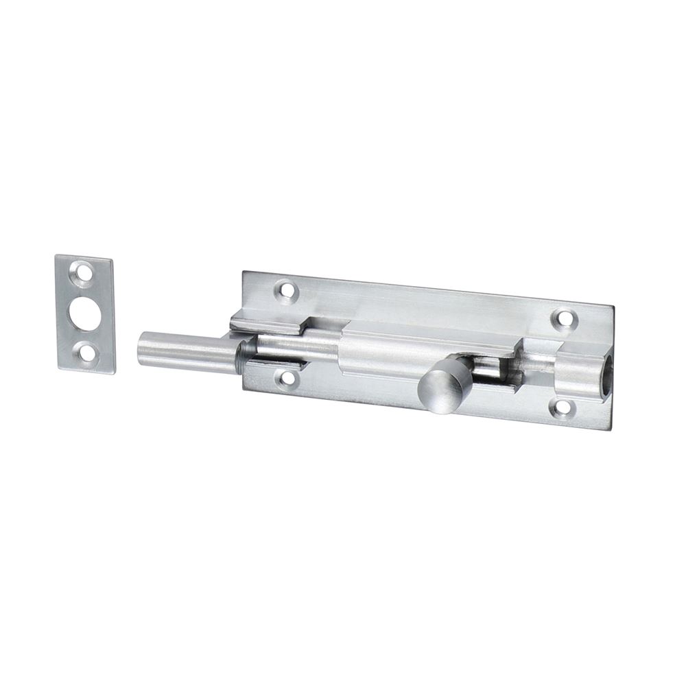 Timco בריח צוואר מצופה כרום מט, נחושת, 75x25 מ״מ