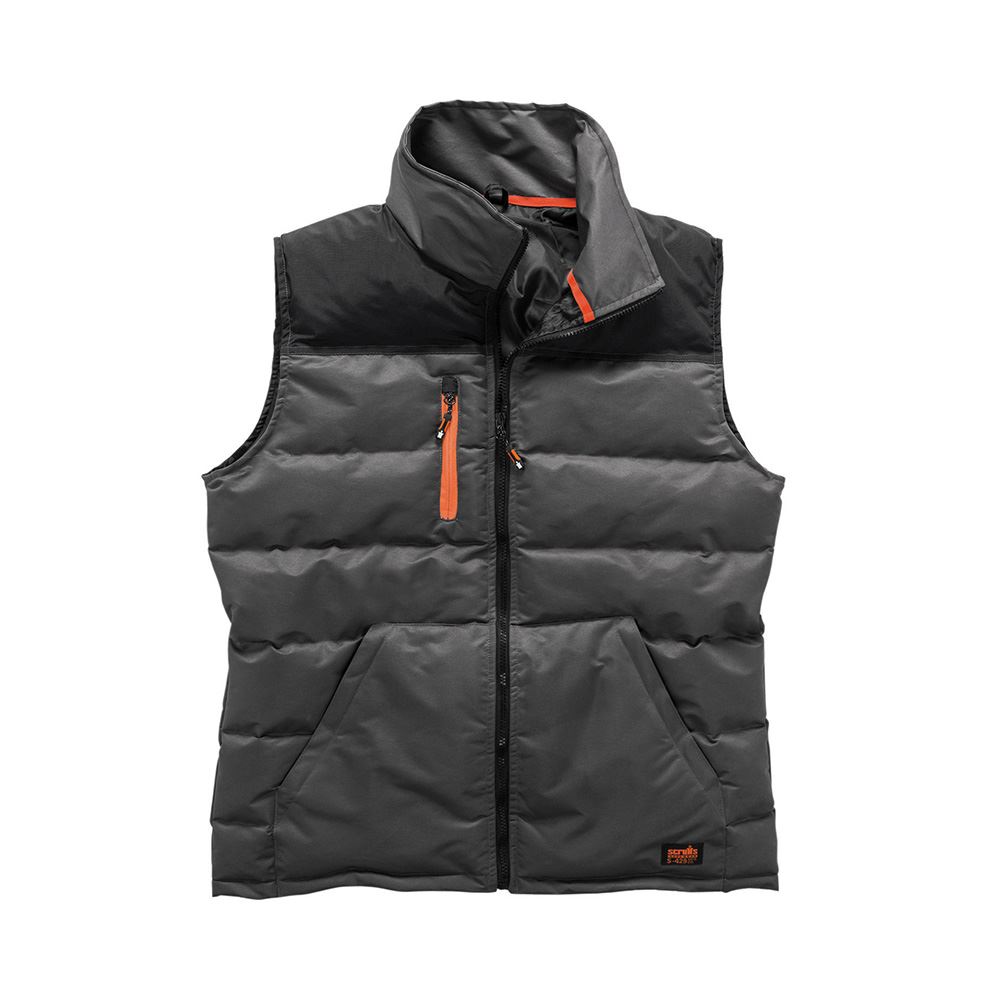 Scruffs Worker Body Warmer, Charcoal, Medium
