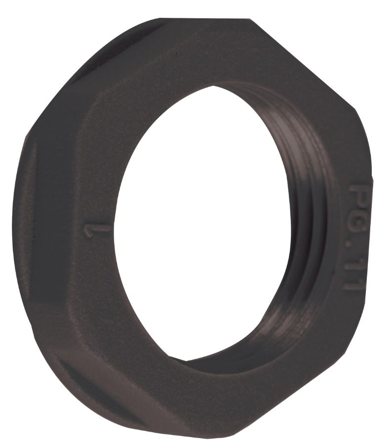 CONCORDIA TECHNOLOGIES PG11 Nylon Lock Nut - Pack of 10