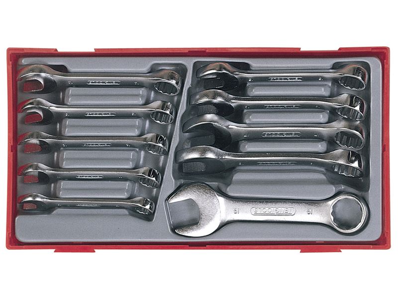 Teng TT6010M Metrisches Stecknuss-Schlüssel-Set, 10-teilig