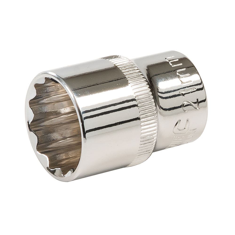 Silverline Steckschlüssel 1/2 Zoll Antrieb 12-Kant Metrisch 21mm