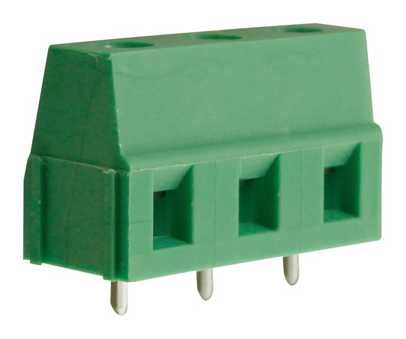 CAMDENBOSS 7.5mm 3-Way Rising Clamp Terminal Block, 10A