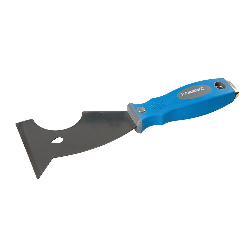 Silverline Expert 6-in-1 Multischraper & Stukadoorsmes (75mm)