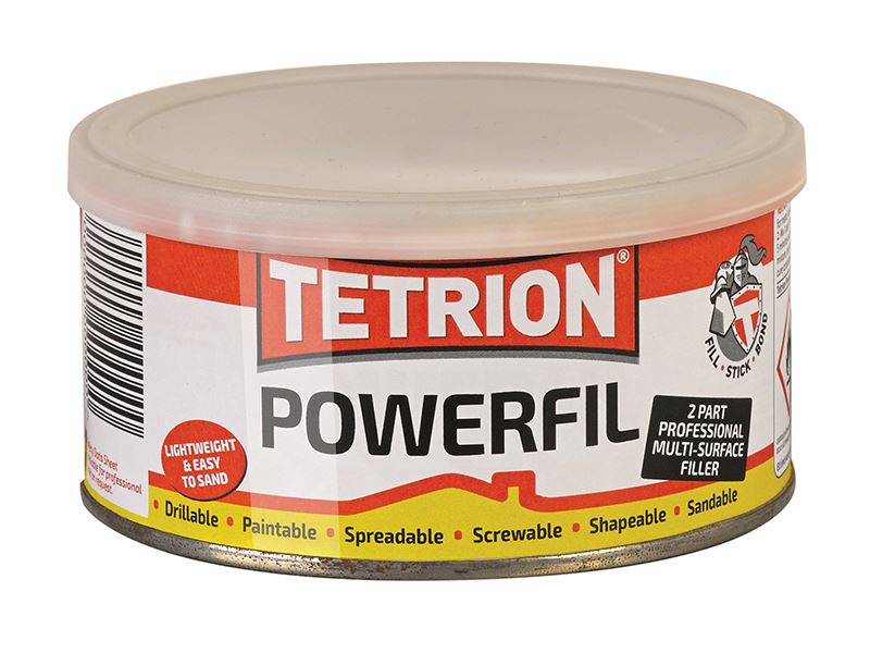 Tetrion Powerfil 2-Part Filler - 250g Rapid-Cure Formula