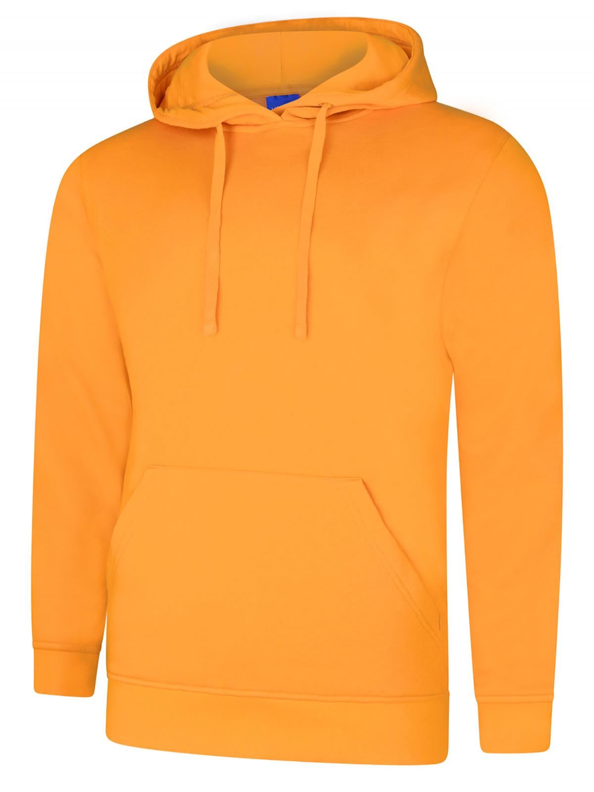 Uneek Deluxe Unisex Hooded Sweatshirt, Tiger Gold, 2XL