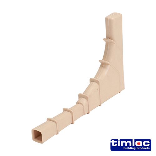 Timco Invisiweep Wall Weep - Buff, Plastic, 65 x 10 x 102mm (50 Pieces)