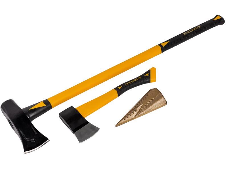 Roughneck - Holzspalt- und Schnitt-Set (3-teilig, Versandbox)