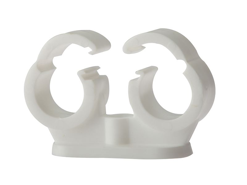 Forgefix 더블 클립락 파이프 클립 22mm, 50개입