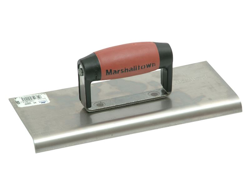 Marshalltown M192SS RVS Cementrandafwerker met DuraSoft handgreep, 25 x 10 cm
