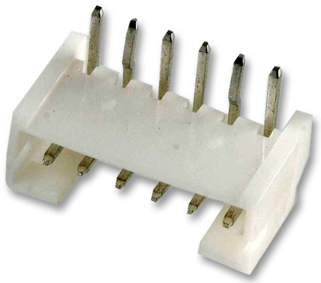JST PH Series 6-Way Side Entry Header, 2.0mm Pitch