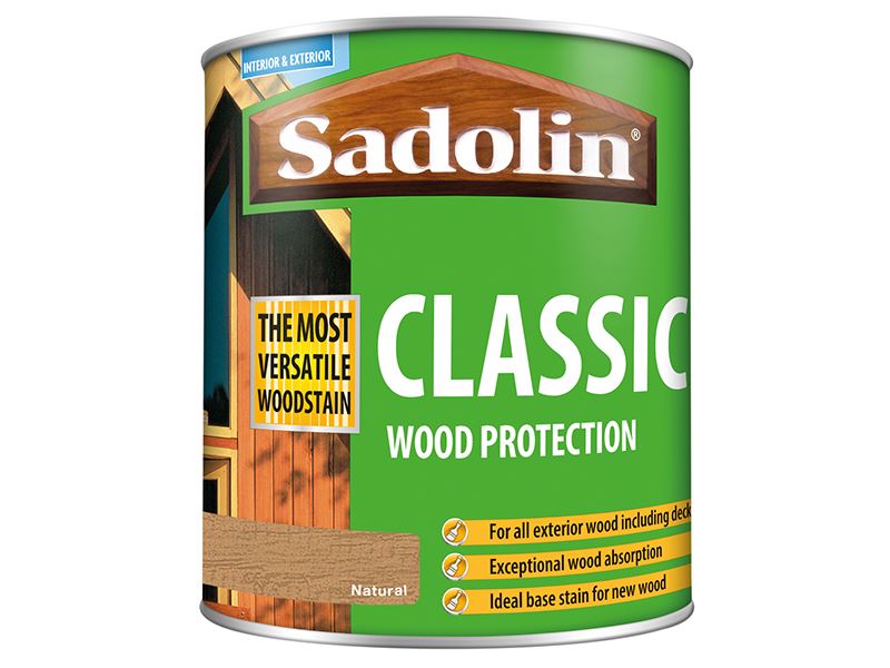 Sadolin Classic Wood Protection, Natural, 1 Litre