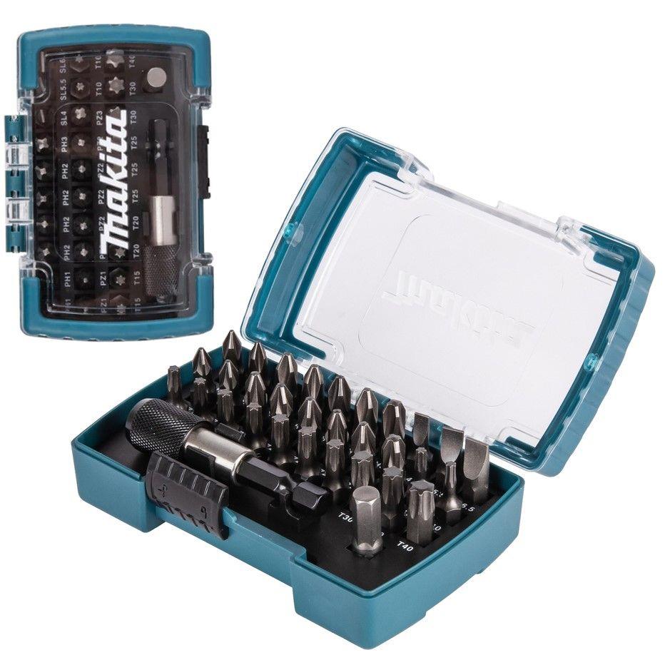 Makita 32-delige schroevendraaierbit set in kunststof opbergdoos