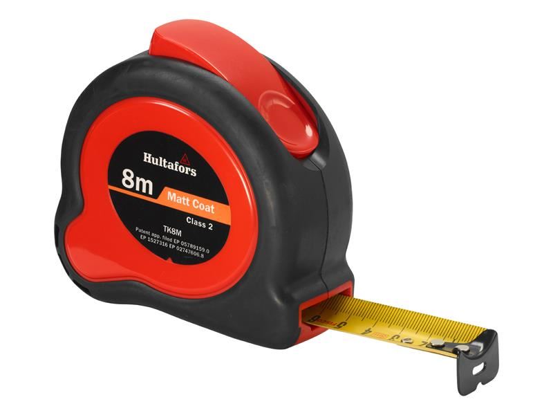 Hultafors TK8M Mètre Ruban Tuf-Lok 8m (Largeur 25mm)