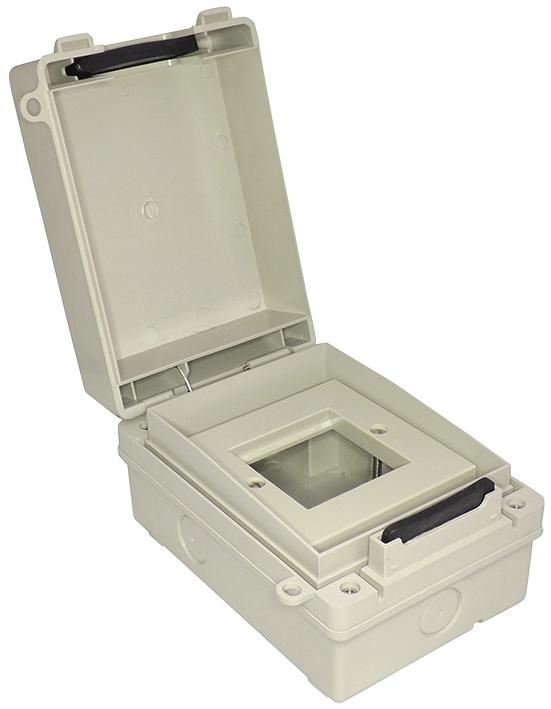 TUK COMMZBOX Cassetta di Comunicazione Antintemperie, IP65, ABS, 83x101x152mm