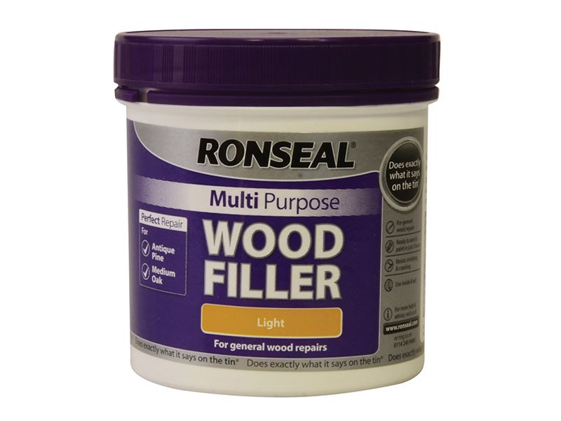 Ronseal - Pengisi Kayu Serbaguna (Warna Cerah) 465g