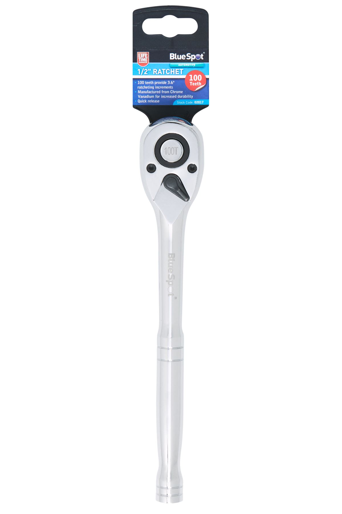 Blue Spot Tools Εργαλείο Ροδέλας 1/2″, 100 Δόντια, Χρώμιο Βαναδίου