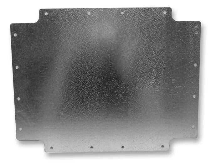 OLAN Placa de Montaje para Cajas Eléctricas, Acero Zincado 362x282mm