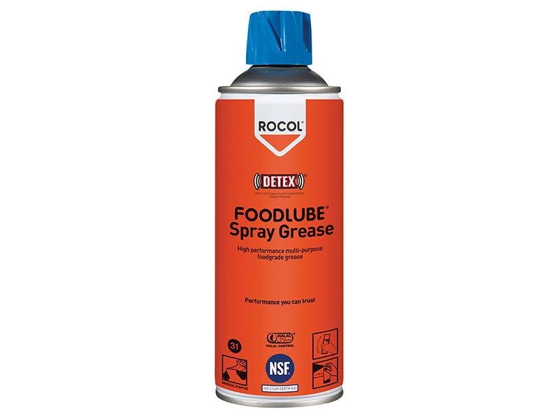 ROCOL FOODLUBE Sprejové mazivo 400ml, s PTFE, certifikováno NSF H1