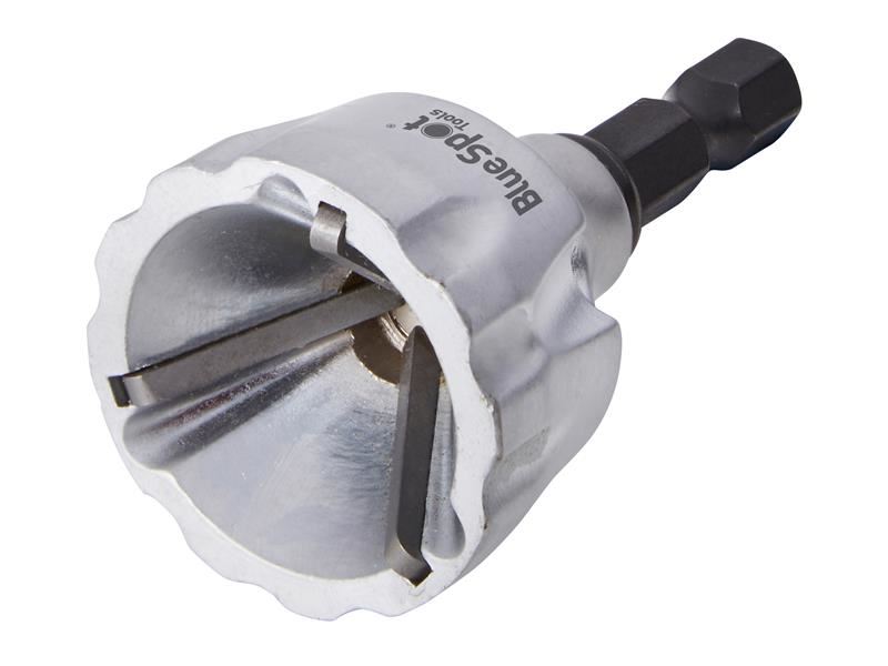 BlueSpot External Chamfer/Deburring Tool, Tungsten Carbide, 3-19mm