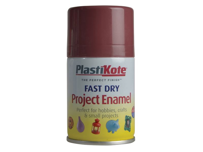 PlastiKote Fast Dry Enamel Aerosol – Aubergine, 100ml
