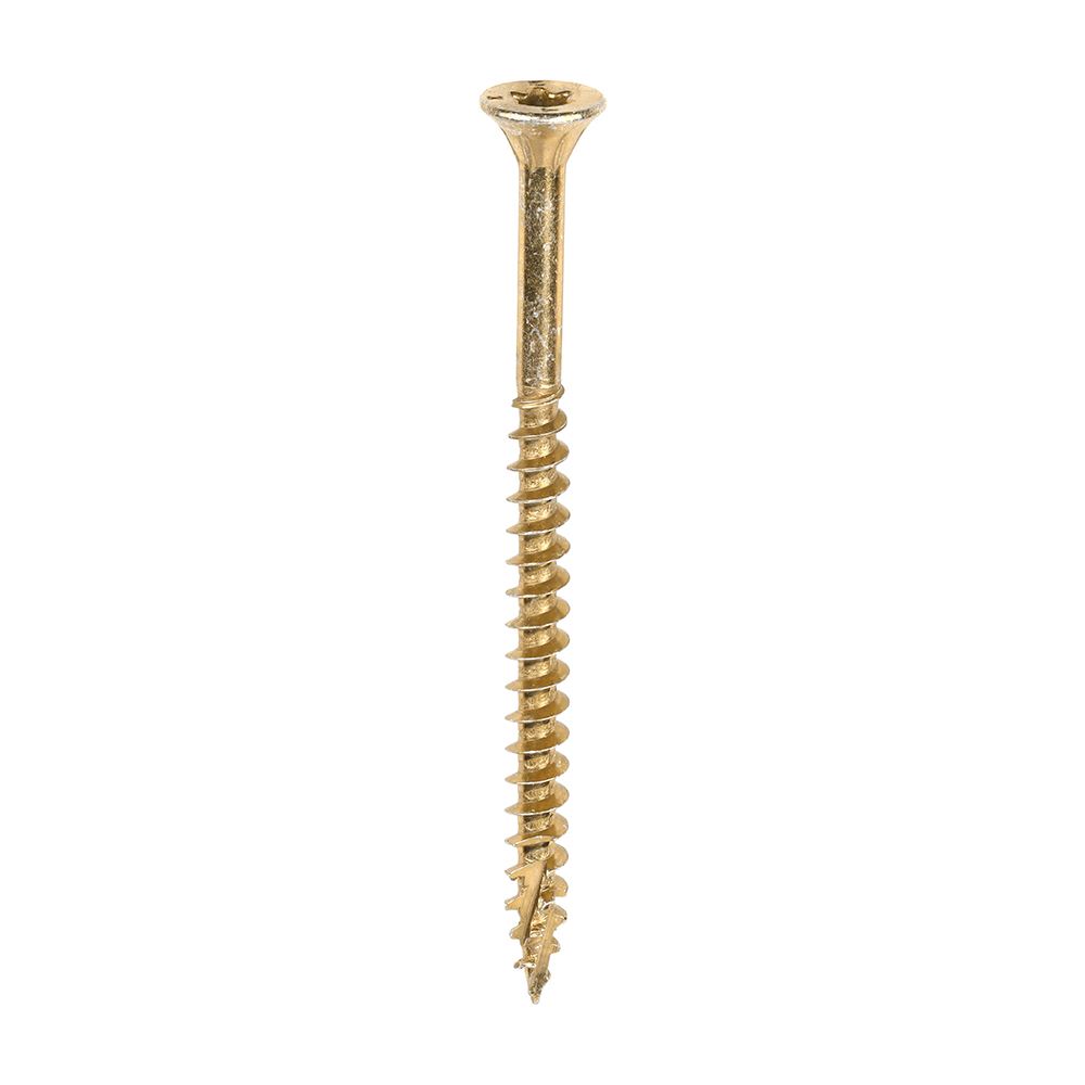 Timco - Skru Serbaguna Premium C2 Clamp-Fix TX - Double Countersunk - Kuning (4