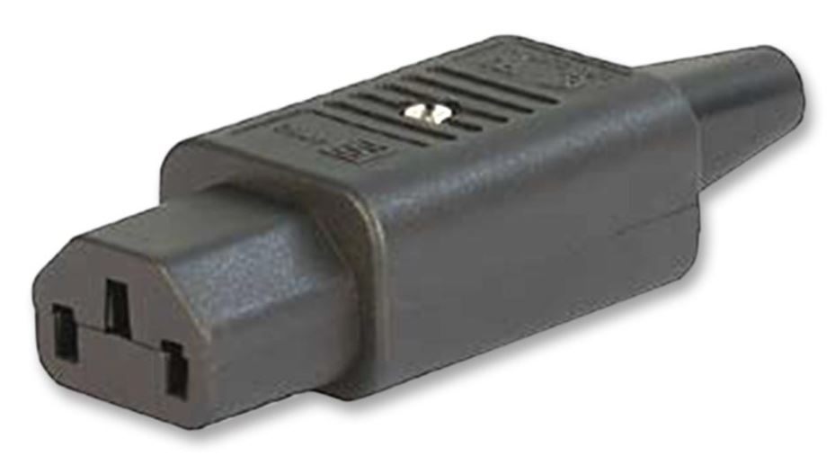SCHURTER Connecteur IEC C13 rebrasable, 10A/250V, câble 10mm