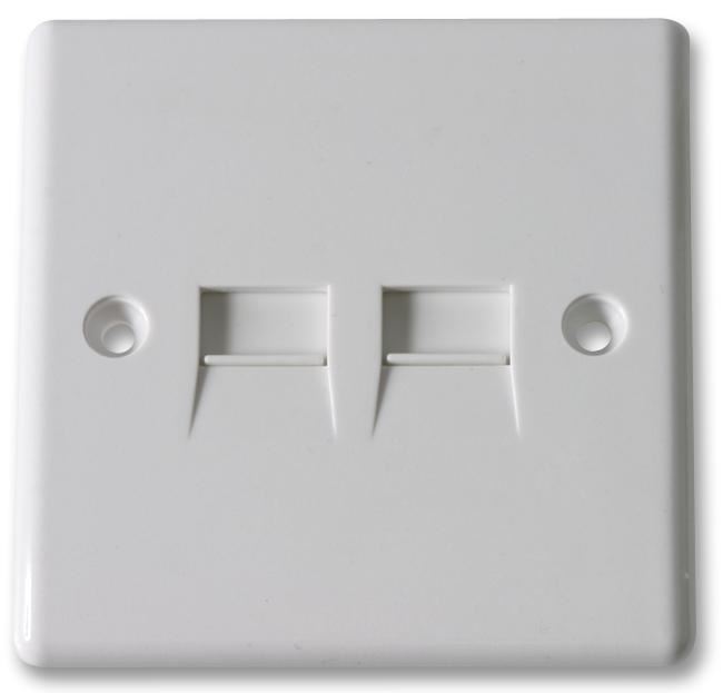 BG 2 Gang Master Telephone Socket