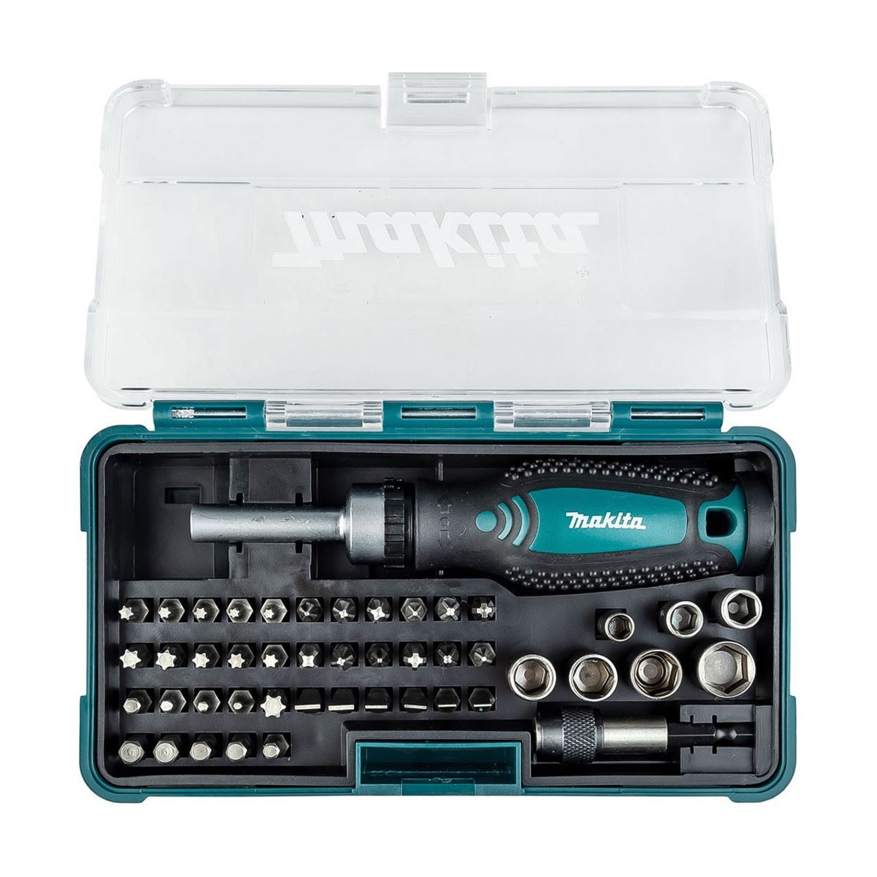 Makita Ratelschroevendraaier & 47-delige Bitset