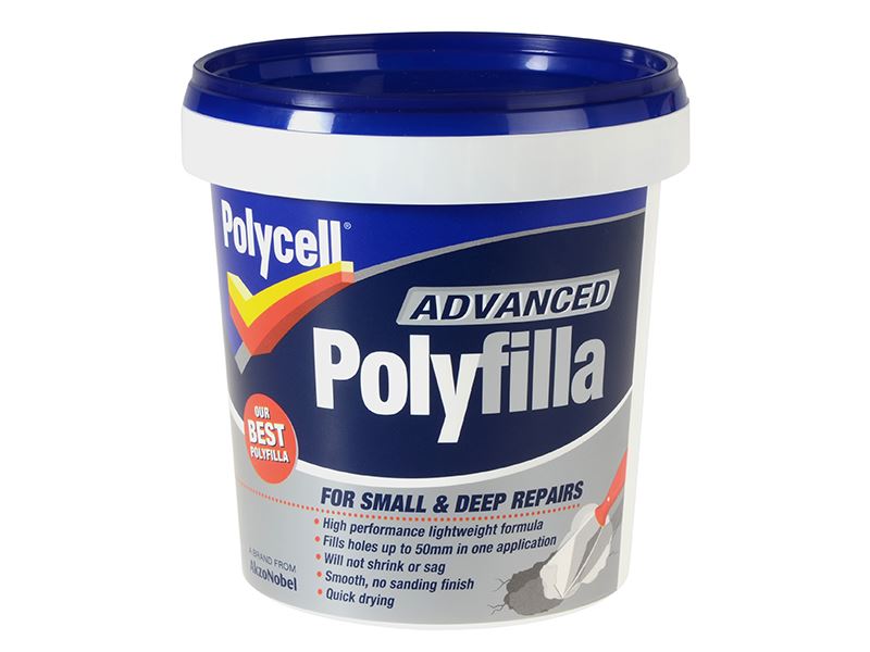 Polycell Polyfilla Advance All-Purpose Filler, 600ml