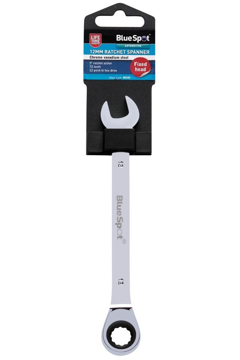 Blue Spot Tools - 12mm Ratsche mit festem Kopf