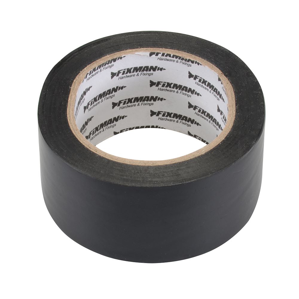 Fixman Insulation Tape 50mm x 33m, Black