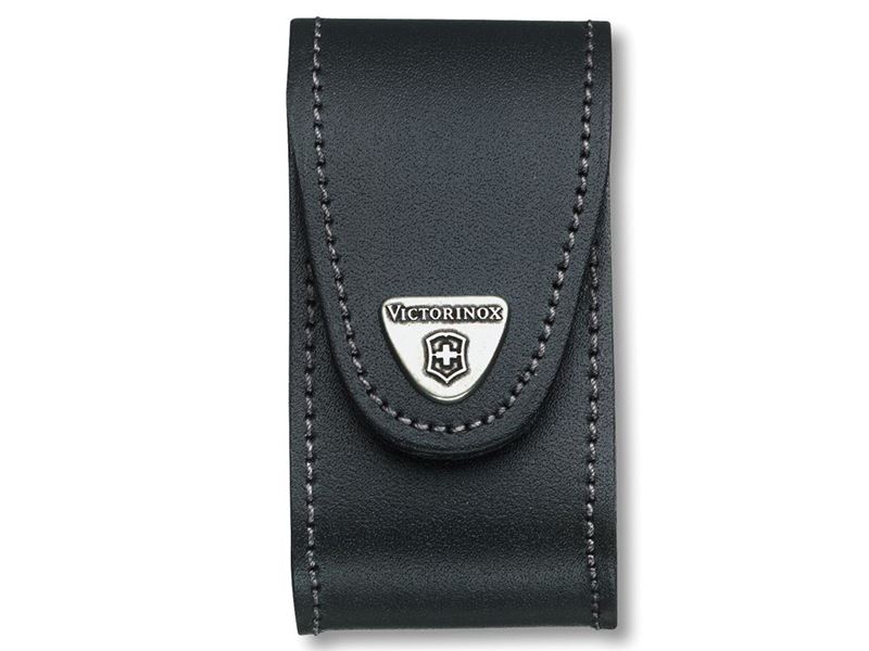 Victorinox Black Leather Belt Pouch for 5-8 Layer Knives