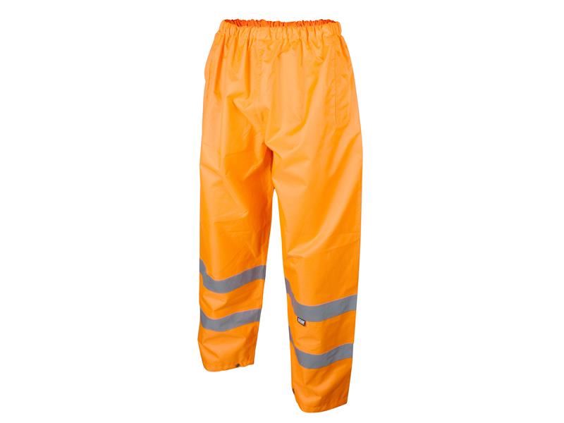 Scan - Pantalon de signalisation pour autoroute, orange, grande taille (40in)