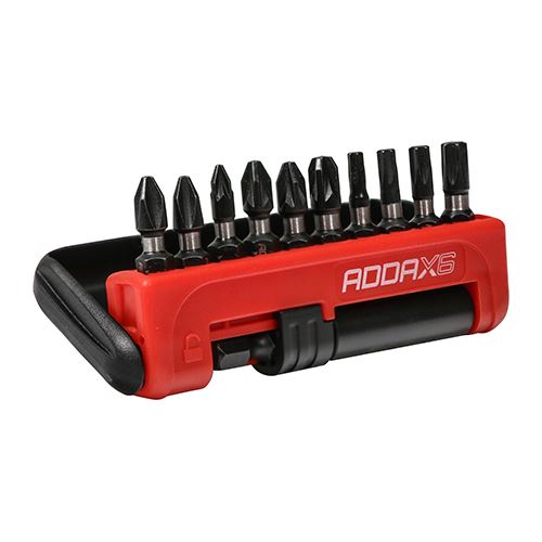 Timco Impact Driver Bit Set, 11-Piece, Carbon Steel